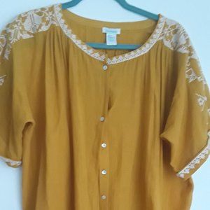 Sundance peasant top
